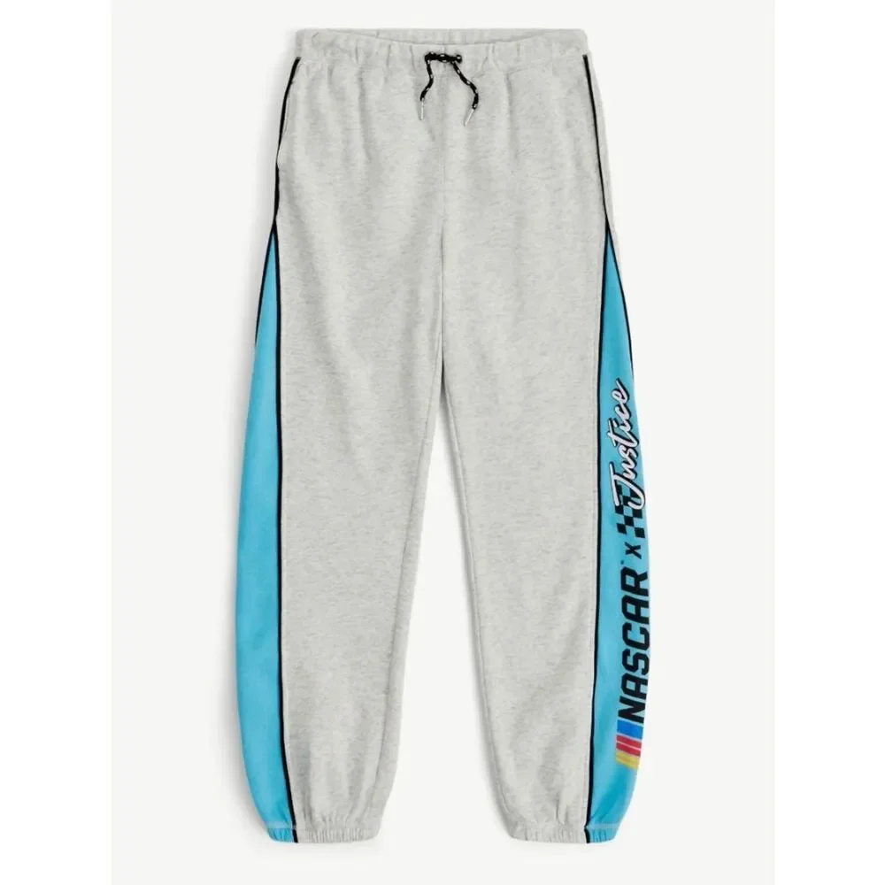 Girl’s Justice NASCAR X Justice Collab Jogger Pants Size S
